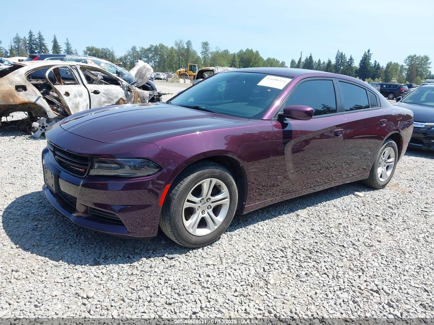 2020 Dodge Charger VIN 2C3CDXBG8LH205526 IAAI salvage auction — RIGHT SIDE, Salvage Title, sold $6,100 on 2026-07-30 (photo 2)