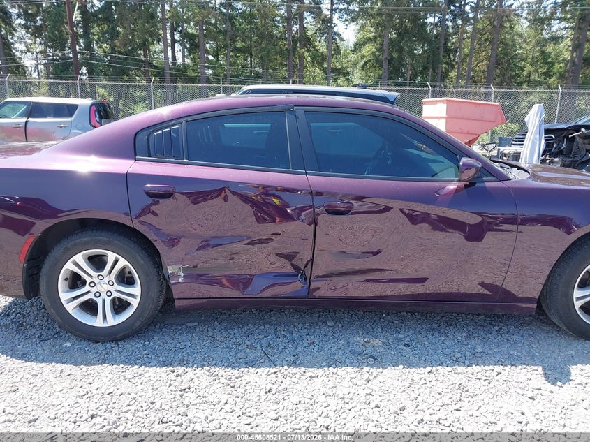 2020 Dodge Charger VIN 2C3CDXBG8LH205526 IAAI salvage auction — RIGHT SIDE, Salvage Title, sold $6,100 on 2026-07-30 (photo 6)