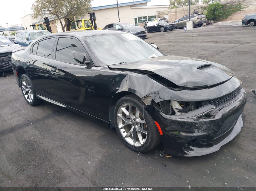2020 Dodge Charger VIN 2C3CDXHG6LH199457 IAAI salvage auction — LEFT FRONT, Wait Title, sold $4,000 on 2026-08-24 (photo 1)