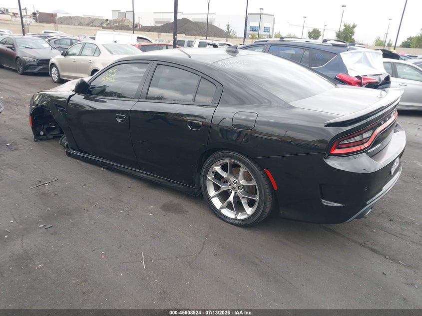 2020 Dodge Charger VIN 2C3CDXHG6LH199457 IAAI salvage auction — LEFT FRONT, Wait Title, sold $4,000 on 2026-08-24 (photo 3)