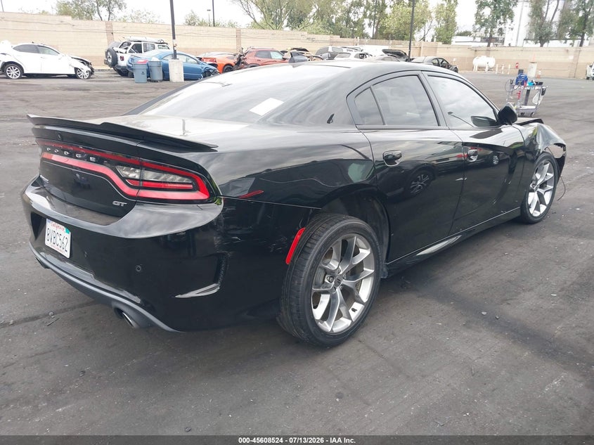 2020 Dodge Charger VIN 2C3CDXHG6LH199457 IAAI salvage auction — LEFT FRONT, Wait Title, sold $4,000 on 2026-08-24 (photo 4)