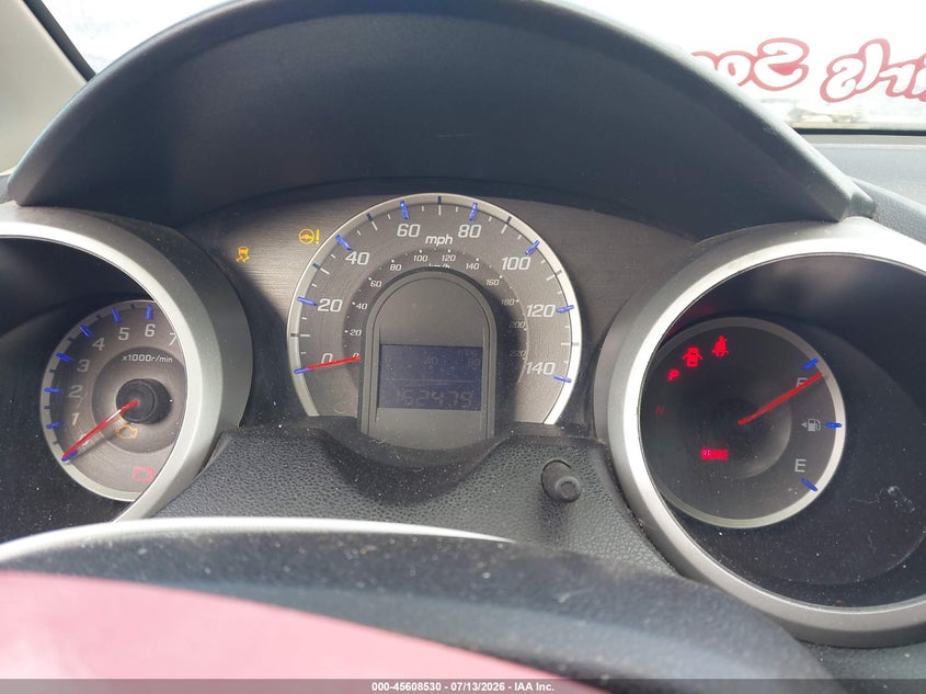 2013 Honda Fit VIN JHMGE8H33DC050066 IAAI salvage auction — NORMAL WEAR, Salvage (California), sold $400 on 2026-07-30 (photo 7)