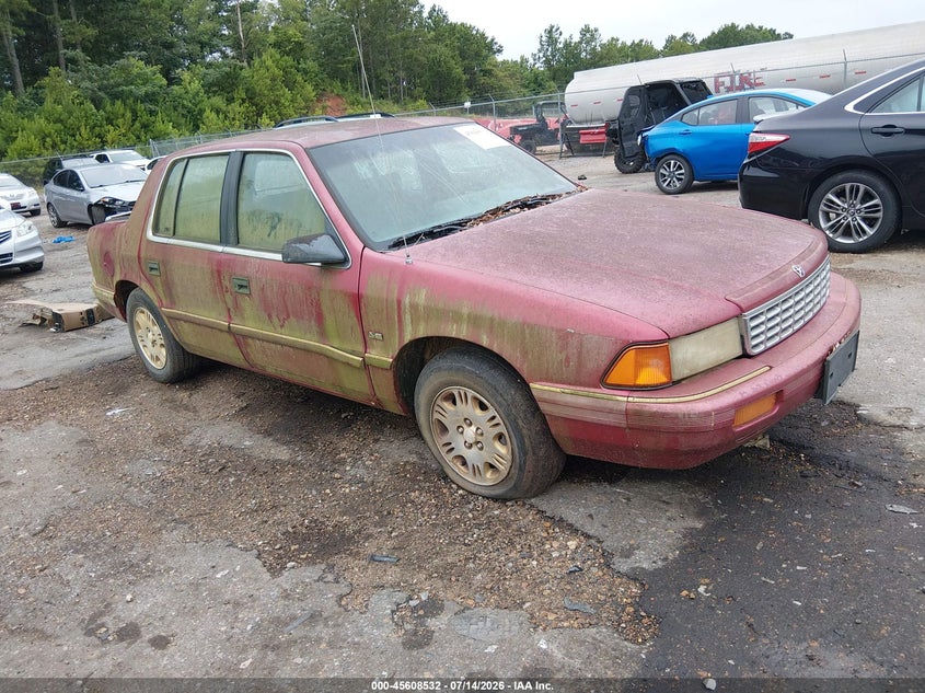 1995 Plymouth Acclaim VIN 1P3AA4638SF574792 IAAI salvage auction — NORMAL WEAR, Clear (Mississippi), sold $50 on 2026-07-22 (photo 1)