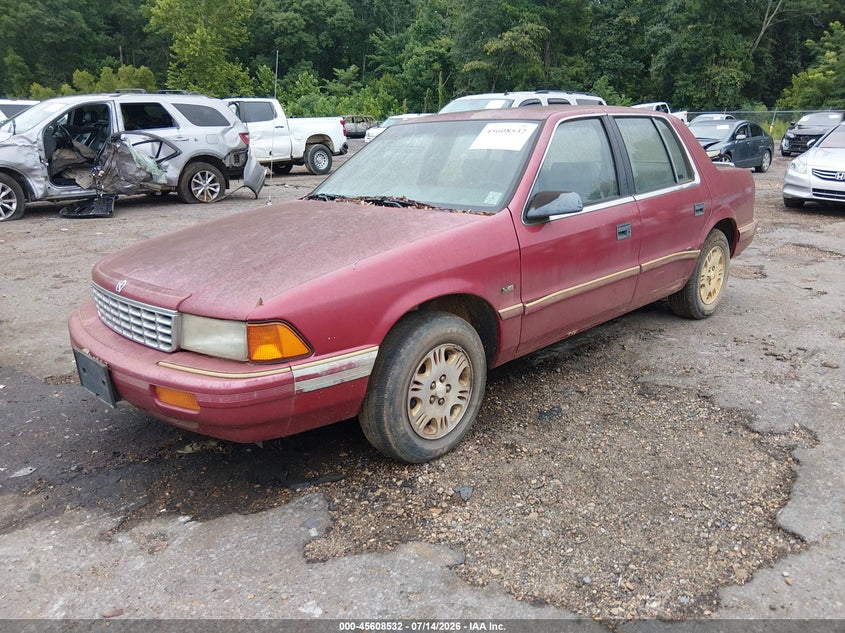 1995 Plymouth Acclaim VIN 1P3AA4638SF574792 IAAI salvage auction — NORMAL WEAR, Clear (Mississippi), sold $50 on 2026-07-22 (photo 2)