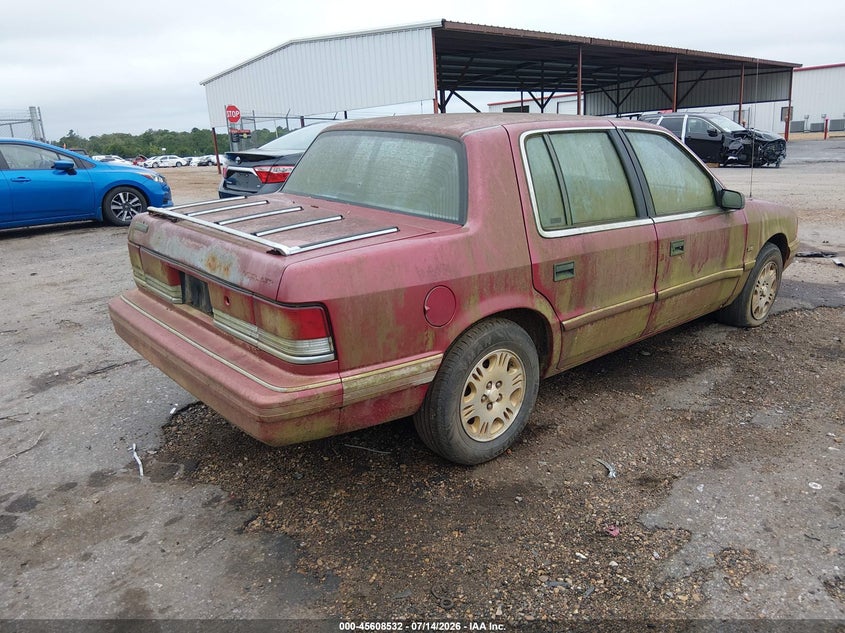 1995 Plymouth Acclaim VIN 1P3AA4638SF574792 IAAI salvage auction — NORMAL WEAR, Clear (Mississippi), sold $50 on 2026-07-22 (photo 4)