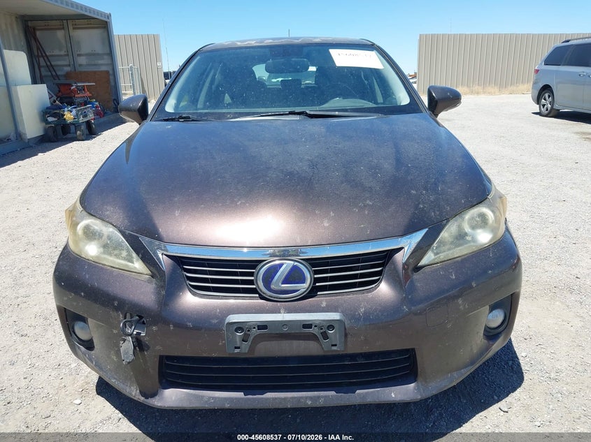 2013 Lexus Ct 200h VIN JTHKD5BH1D2159051 IAAI salvage auction — NORMAL WEAR, Clear (California), sold $2,725 on 2026-07-16 (photo 6)