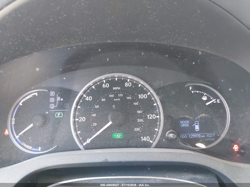 2013 Lexus Ct 200h VIN JTHKD5BH1D2159051 IAAI salvage auction — NORMAL WEAR, Clear (California), sold $2,725 on 2026-07-16 (photo 7)
