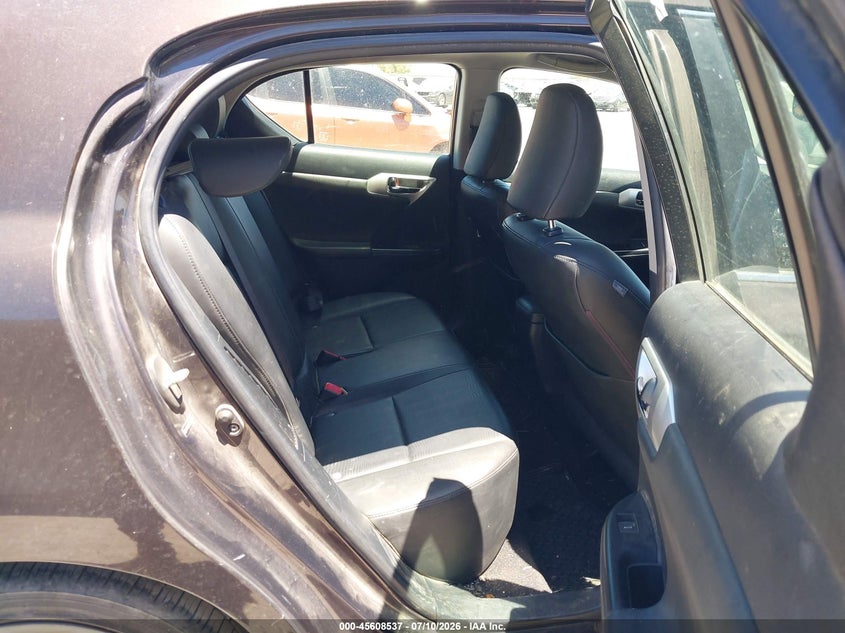 2013 Lexus Ct 200h VIN JTHKD5BH1D2159051 IAAI salvage auction — NORMAL WEAR, Clear (California), sold $2,725 on 2026-07-16 (photo 8)