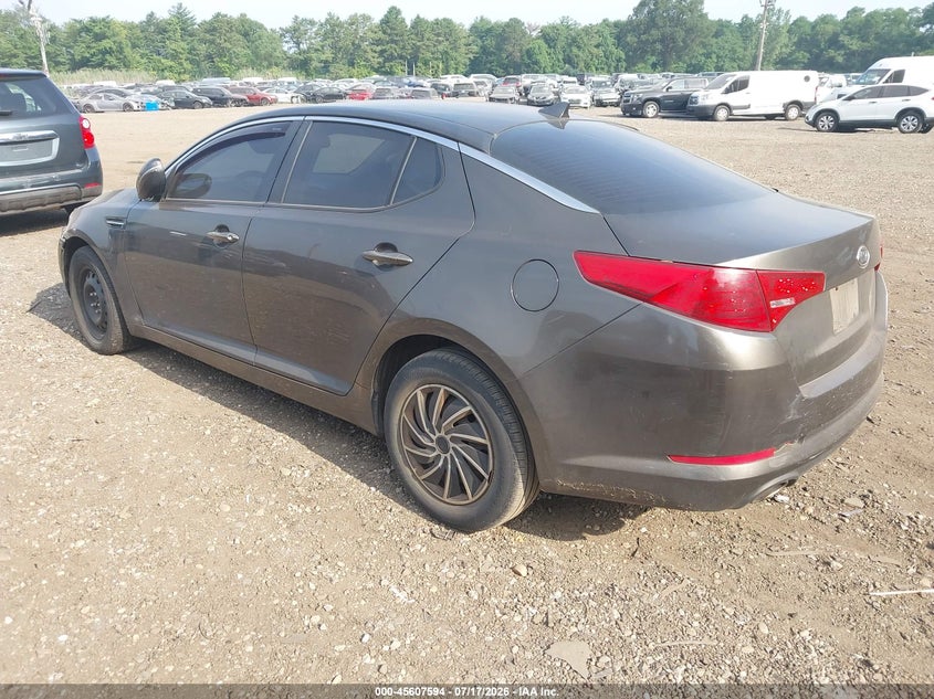 2011 Kia Optima VIN KNAGM4A75B5068514 IAAI salvage auction — SIDE, Mv-907A (New York), sold $25 on 2026-07-28 (photo 3)