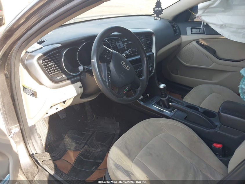 2011 Kia Optima VIN KNAGM4A75B5068514 IAAI salvage auction — SIDE, Mv-907A (New York), sold $25 on 2026-07-28 (photo 5)