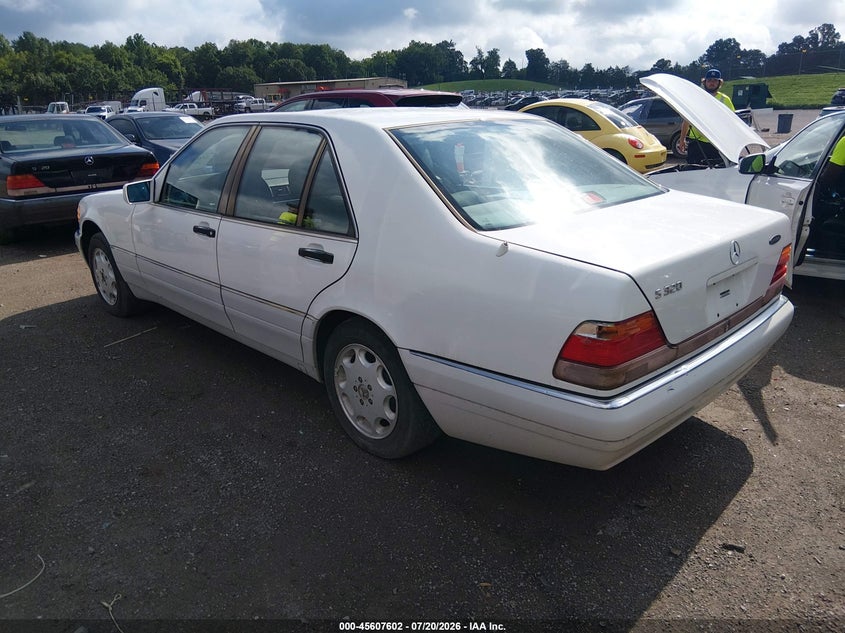 1996 Mercedes-benz S class VIN WDBGA32E2TA289773 IAAI salvage auction — NORMAL WEAR, Clear (Tennessee), sold $25 on 2026-07-29 (photo 3)
