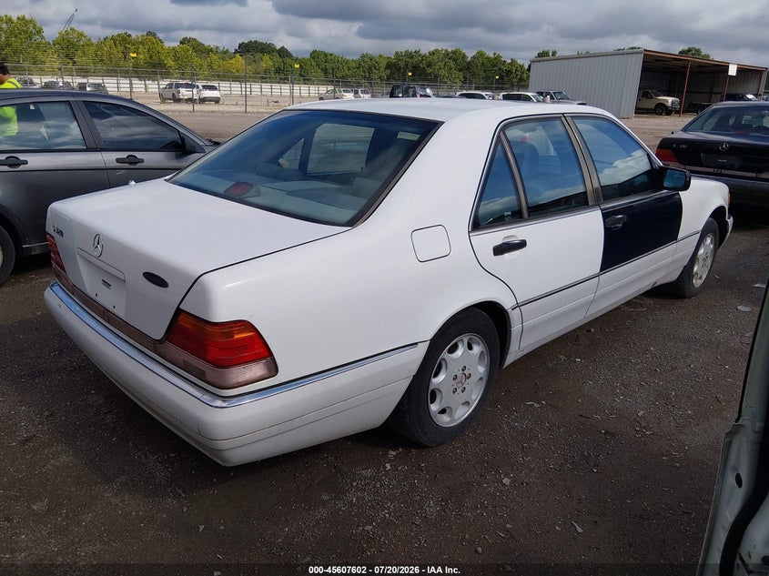 1996 Mercedes-benz S class VIN WDBGA32E2TA289773 IAAI salvage auction — NORMAL WEAR, Clear (Tennessee), sold $25 on 2026-07-29 (photo 4)