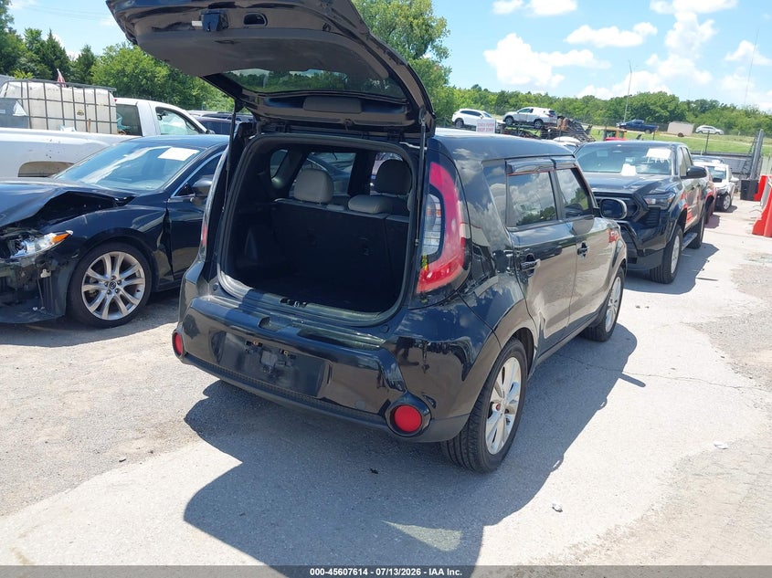 2016 Kia Soul VIN KNDJP3A55G7307080 IAAI salvage auction — NORMAL WEAR, Rebuilt -  Public Restricted (Oklahoma), sold $1,750 on 2026-07-22 (photo 4)