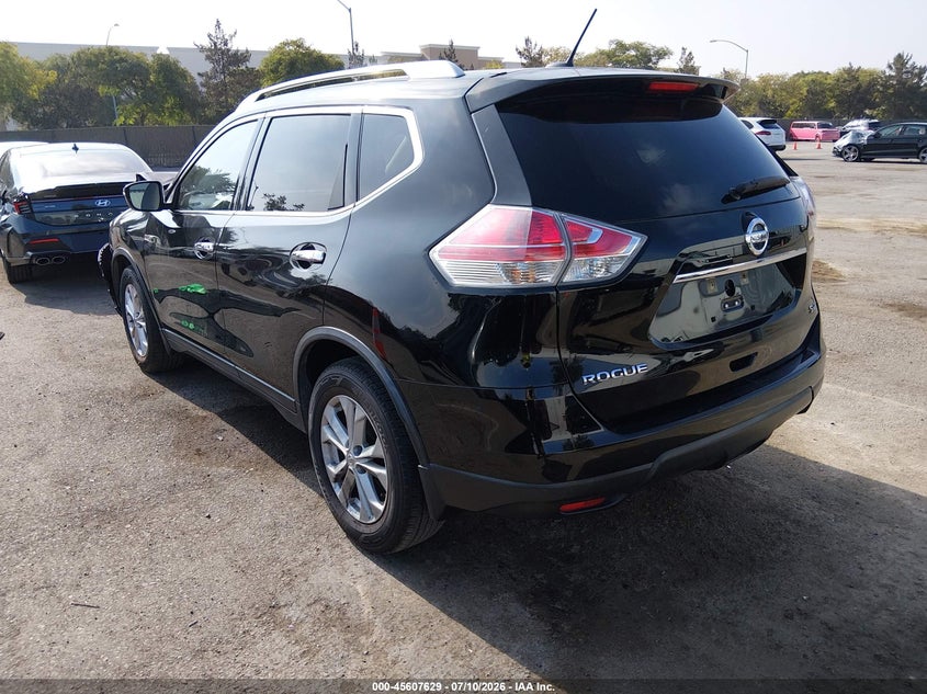 2015 Nissan Rogue VIN KNMAT2MT8FP556021 IAAI salvage auction — FRONT END, Salvage (California), sold $325 on 2026-07-29 (photo 3)
