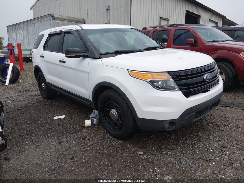 2014 Ford Police interceptor utility VIN 1FM5K8ARXEGA80946 IAAI salvage auction — NORMAL WEAR, Clear (Tennessee), sold $750 on 2026-07-16 (photo 1)