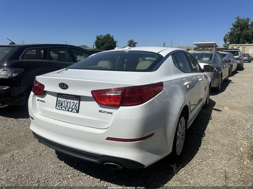2015 Kia Optima VIN 5XXGN4A75FG403708 IAAI salvage auction — NORMAL WEAR, Clear - Dealer Only (California), sold $25 on 2026-07-27 (photo 4)