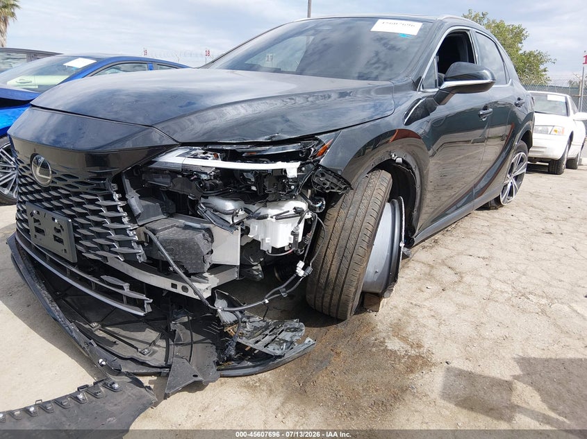 2025 Lexus Rx VIN 2T2BAMBAXSC053361 IAAI salvage auction — FRONT END, Salvage (California), sold $20,000 on 2026-09-09 (photo 2)