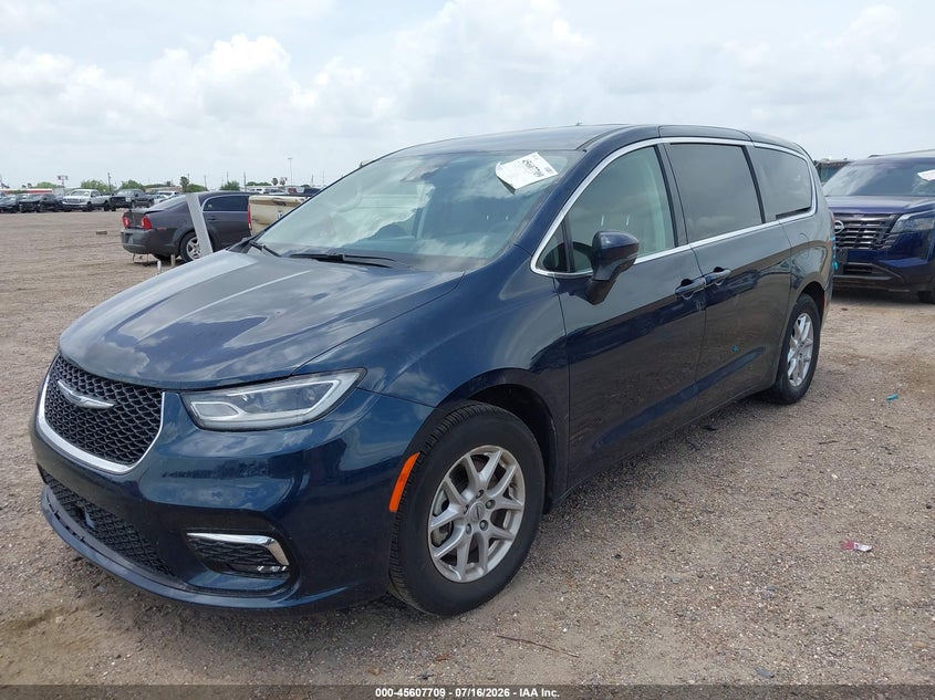 2023 Chrysler Pacifica VIN 2C4RC1BG2PR627989 IAAI salvage auction — REAR END, Salvage Title, sold $12,000 on 2026-07-27 (photo 2)