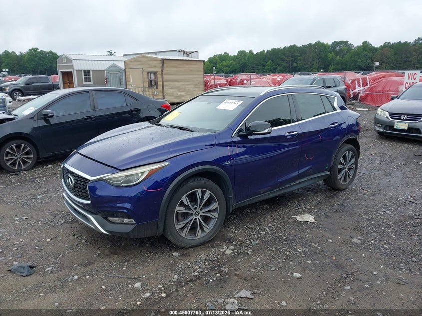 2017 Infiniti Qx30 VIN SJKCH5CR6HA020785 IAAI salvage auction — REAR END, Salvage (Georgia), sold $3,850 on 2026-09-06 (photo 2)