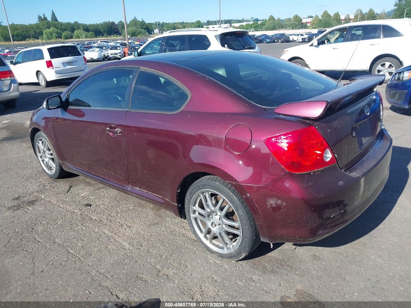 2007 Scion Tc VIN JTKDE167870144671 IAAI salvage auction — NORMAL WEAR, Clear-Dealer Only (Arizona), sold $400 on 2026-07-23 (photo 3)