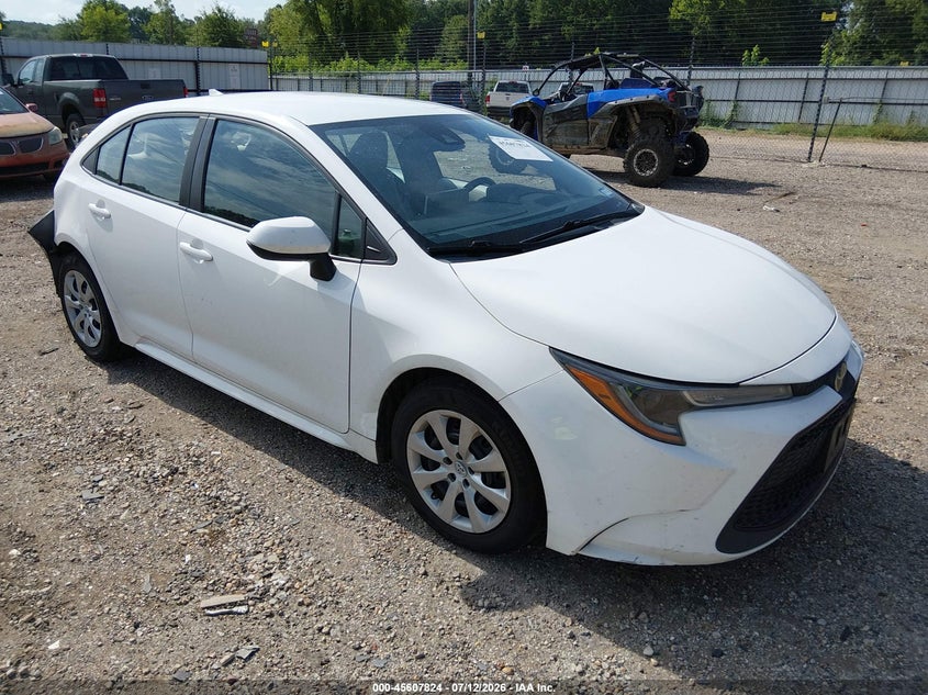 2020 Toyota Corolla VIN 5YFEPRAE7LP079287 IAAI salvage auction — REAR END, Wait Title, sold $1,700 on 2026-08-20 (photo 1)
