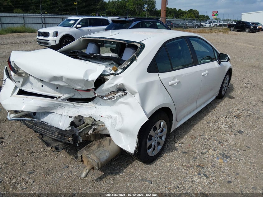 2020 Toyota Corolla VIN 5YFEPRAE7LP079287 IAAI salvage auction — REAR END, Wait Title, sold $1,700 on 2026-08-20 (photo 4)