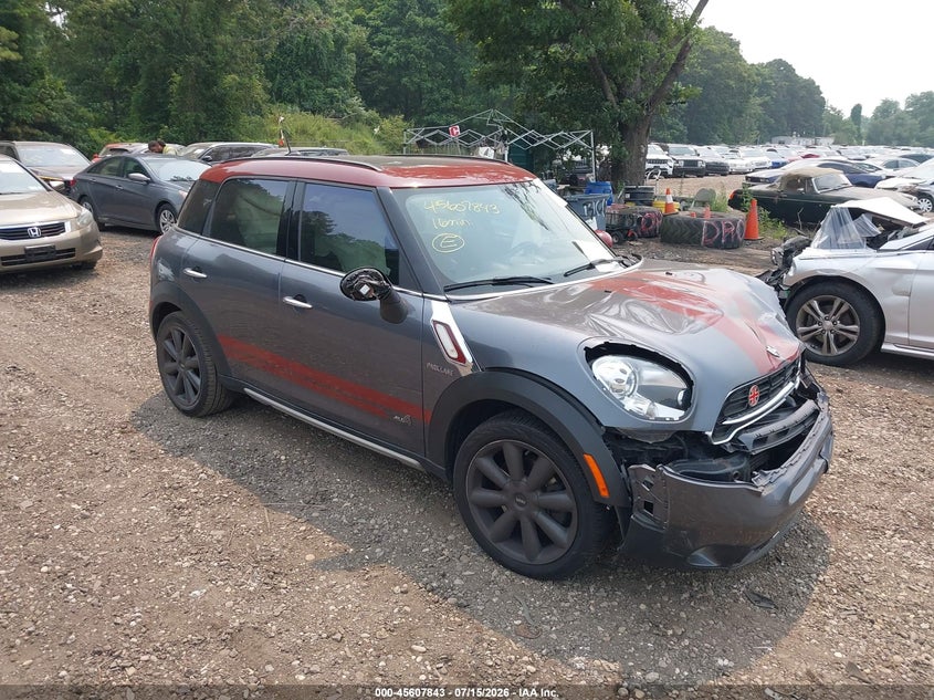 2016 Mini Countryman VIN WMWZC5C50GWU04097 IAAI salvage auction — FRONT END, Salvage Title, sold $1,150 on 2026-08-11 (photo 1)