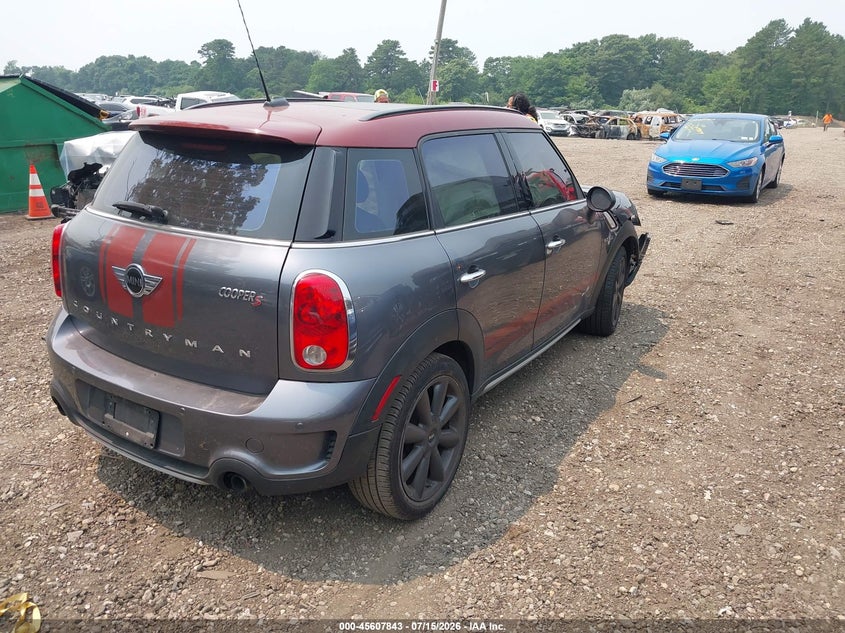 2016 Mini Countryman VIN WMWZC5C50GWU04097 IAAI salvage auction — FRONT END, Salvage Title, sold $1,150 on 2026-08-11 (photo 4)