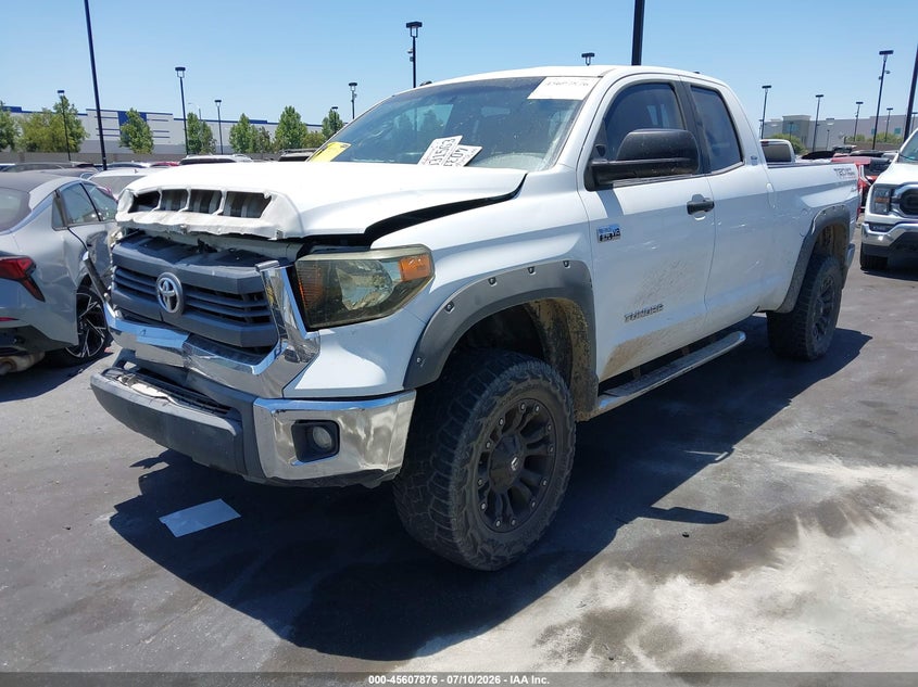2014 Toyota Tundra VIN 5TFRY5F13EX156769 IAAI salvage auction — FRONT END, Salvage Certificate (California), sold $25 on 2026-07-24 (photo 2)