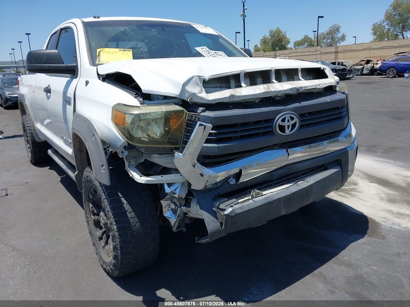 2014 Toyota Tundra VIN 5TFRY5F13EX156769 IAAI salvage auction — FRONT END, Salvage Certificate (California), sold $25 on 2026-07-24 (photo 6)