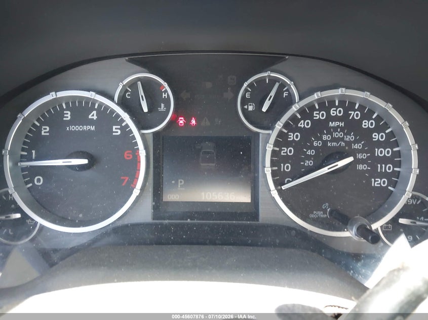 2014 Toyota Tundra VIN 5TFRY5F13EX156769 IAAI salvage auction — FRONT END, Salvage Certificate (California), sold $25 on 2026-07-24 (photo 7)
