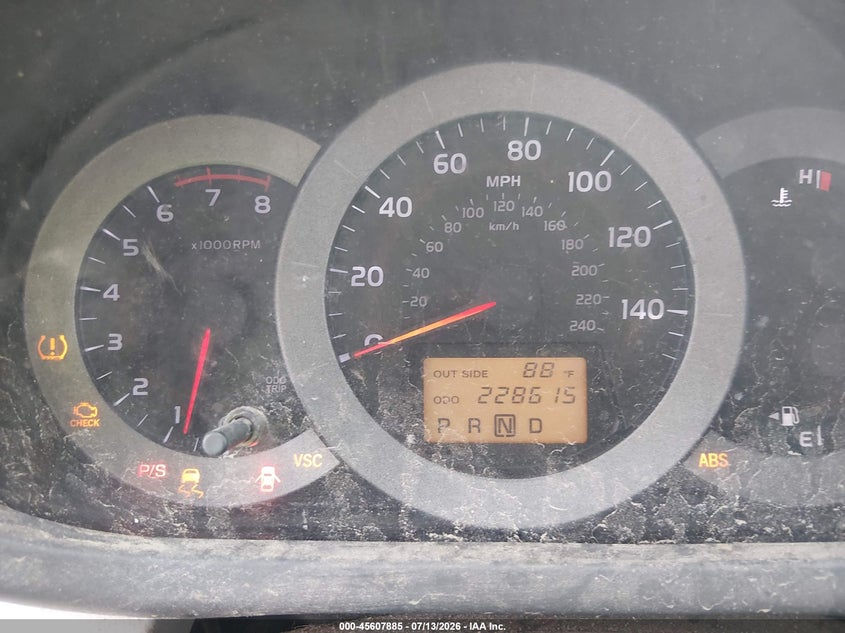 2008 Toyota Rav4 VIN JTMZK31V386012598 IAAI salvage auction — NORMAL WEAR, Clear-Dealer Only (Utah), sold $1,650 on 2026-07-28 (photo 7)