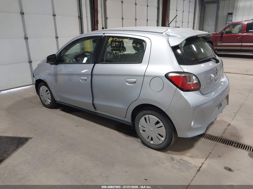 2024 Mitsubishi Mirage VIN ML32AUHJXRH006867 IAAI salvage auction — FRONT END, Salvage Title, sold $4,350 on 2026-07-30 (photo 3)