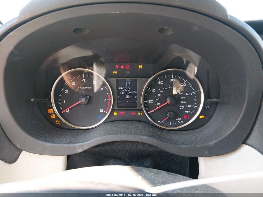 2014 Subaru Xv VIN JF2GPAKC2EH337559 IAAI salvage auction — NORMAL WEAR, Original (New Hampshire), sold $300 on 2026-07-29 (photo 7)