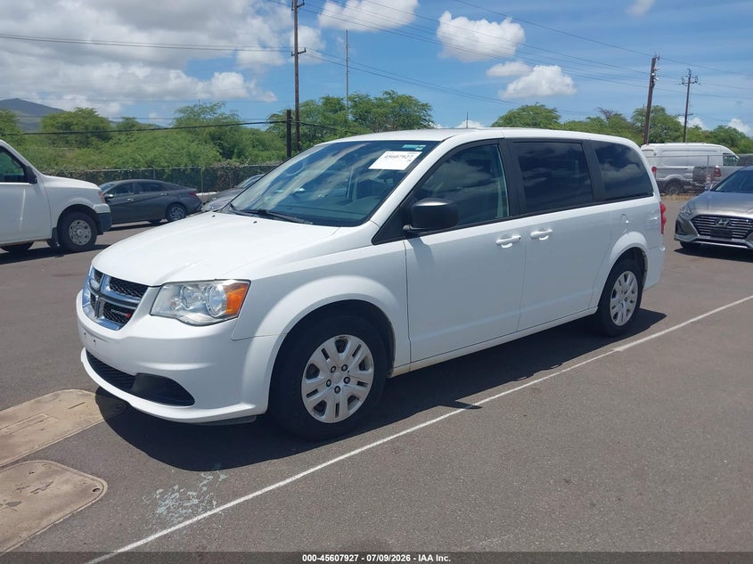 2018 Dodge Grand caravan VIN 2C4RDGBG4JR296467 IAAI salvage auction — NORMAL WEAR, Sf97 (Hawaii), sold $8,600 on 2026-07-28 (photo 2)
