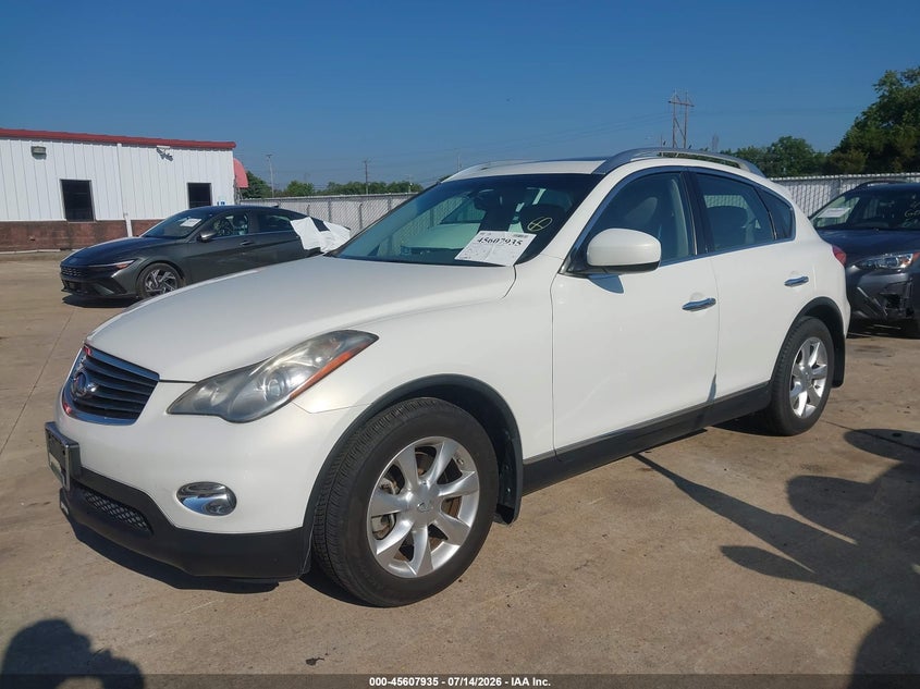 2010 Infiniti Ex35 VIN JN1AJ0HR8AM755026 IAAI salvage auction — NORMAL WEAR, Clear (Missouri), sold $1,450 on 2026-07-21 (photo 2)