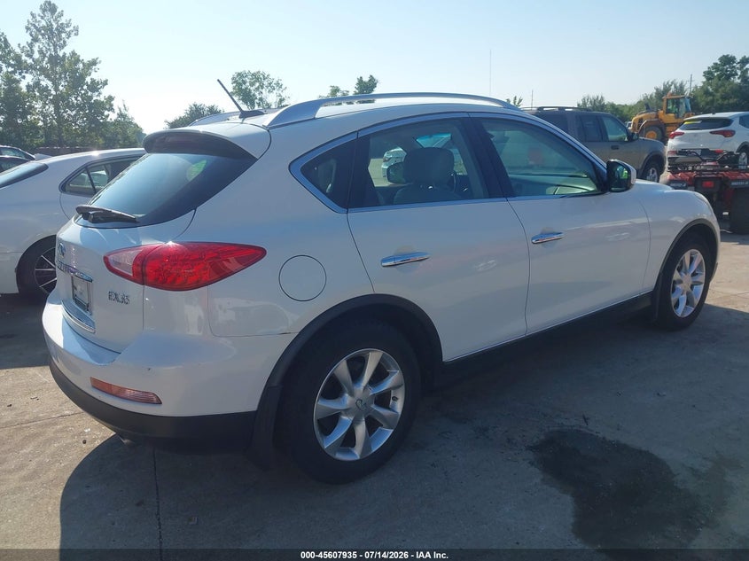 2010 Infiniti Ex35 VIN JN1AJ0HR8AM755026 IAAI salvage auction — NORMAL WEAR, Clear (Missouri), sold $1,450 on 2026-07-21 (photo 4)