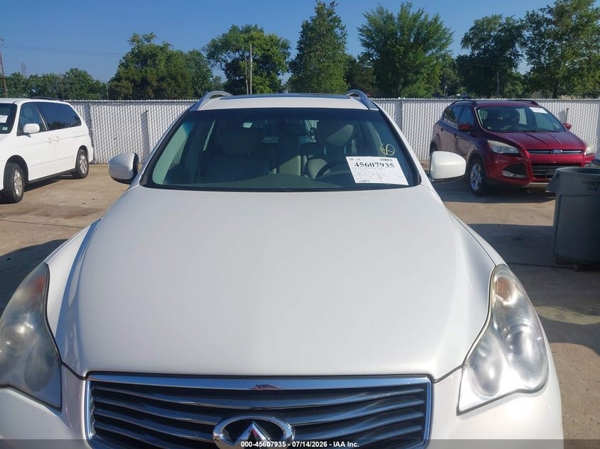 2010 Infiniti Ex35 VIN JN1AJ0HR8AM755026 IAAI salvage auction — NORMAL WEAR, Clear (Missouri), sold $1,450 on 2026-07-21 (photo 6)