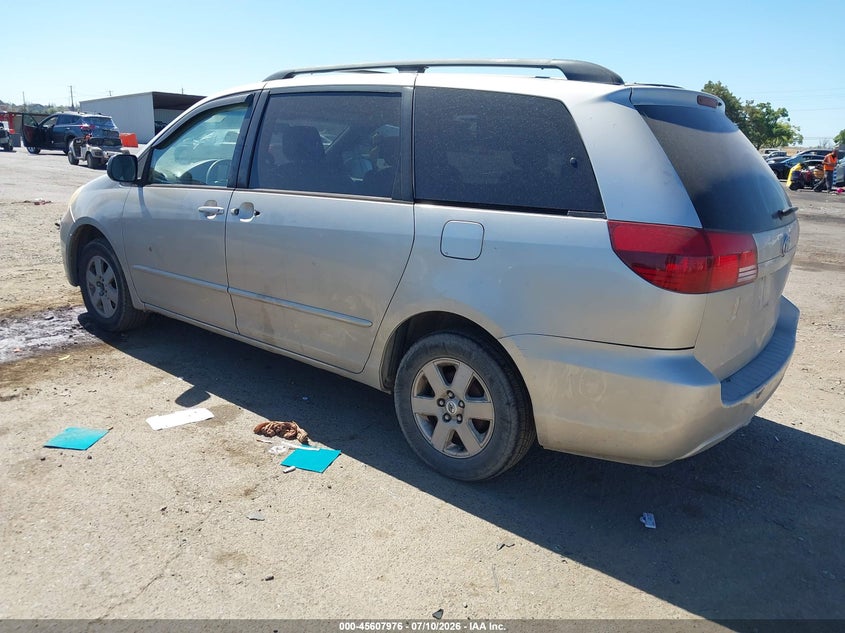 2005 Toyota Sienna VIN 5TDZA23C45S237794 IAAI salvage auction — NORMAL WEAR, Salvage Title - Dealer (California), sold $550 on 2026-07-29 (photo 3)