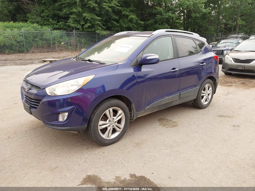2013 Hyundai Tucson VIN KM8JUCAC4DU559130 IAAI salvage auction — NORMAL WEAR, Original (Maine), sold $1,500 on 2026-07-30 (photo 2)