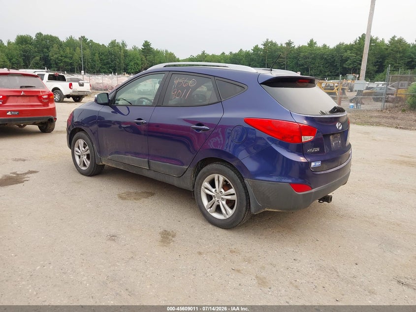2013 Hyundai Tucson VIN KM8JUCAC4DU559130 IAAI salvage auction — NORMAL WEAR, Original (Maine), sold $1,500 on 2026-07-30 (photo 3)