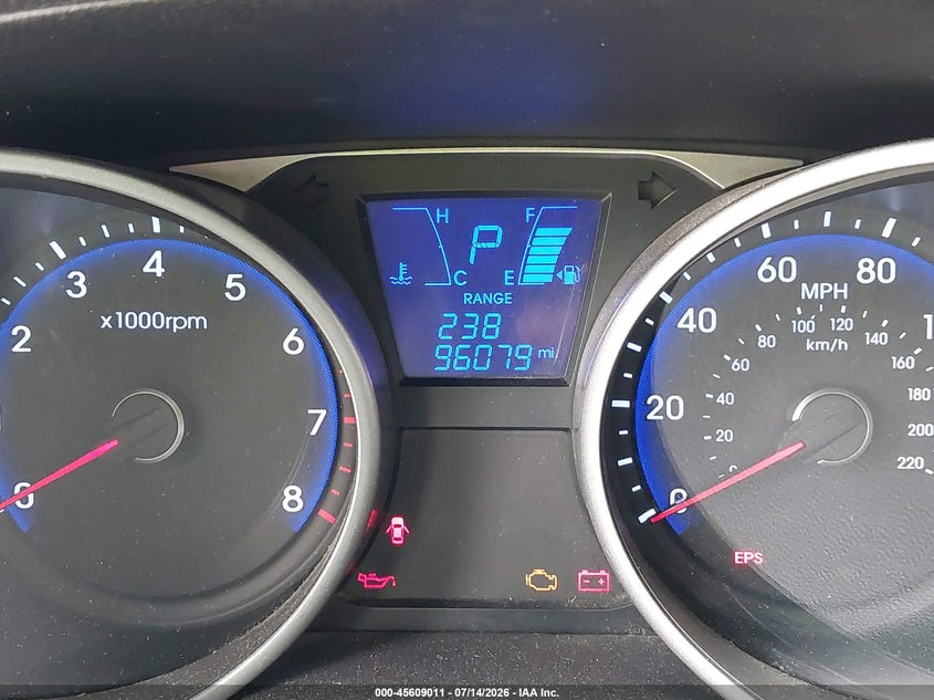 2013 Hyundai Tucson VIN KM8JUCAC4DU559130 IAAI salvage auction — NORMAL WEAR, Original (Maine), sold $1,500 on 2026-07-30 (photo 7)