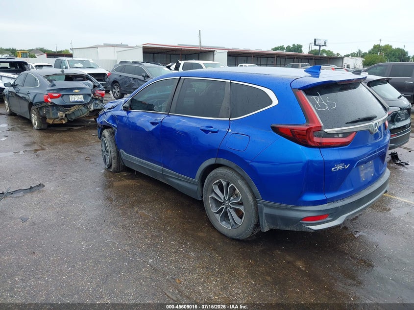 2020 Honda Cr-v VIN 7FARW1H87LE015367 IAAI salvage auction — FRONT END, Salvage (Texas), sold $4,350 on 2026-08-01 (photo 3)