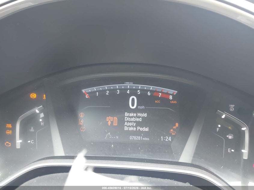 2020 Honda Cr-v VIN 7FARW1H87LE015367 IAAI salvage auction — FRONT END, Salvage (Texas), sold $4,350 on 2026-08-01 (photo 7)