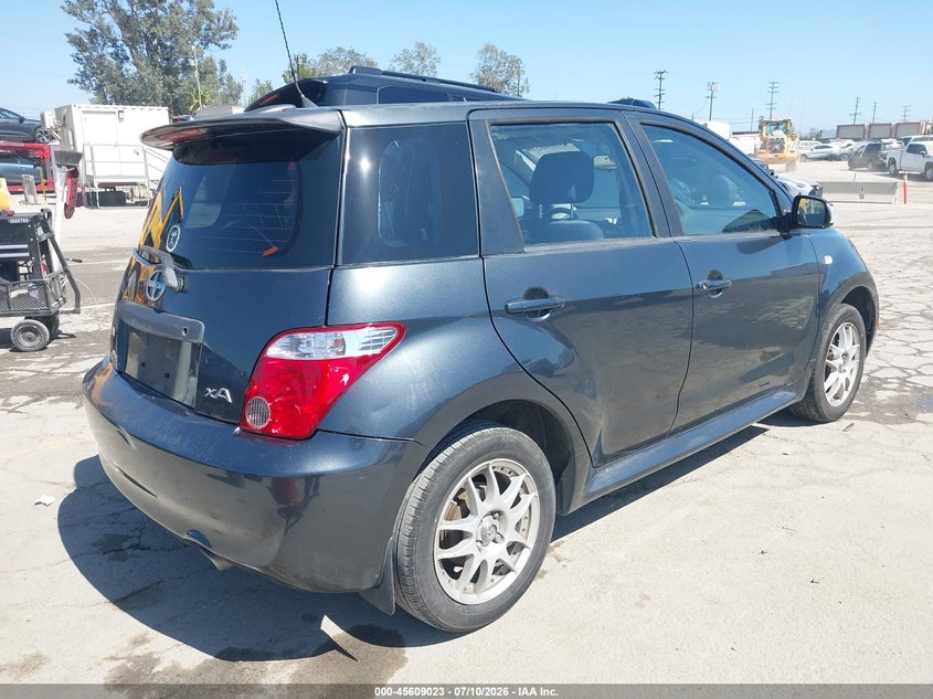 2006 Scion Xa VIN JTKKT604460170577 IAAI salvage auction — LEFT FRONT, Salvage (California), sold $725 on 2026-07-22 (photo 4)
