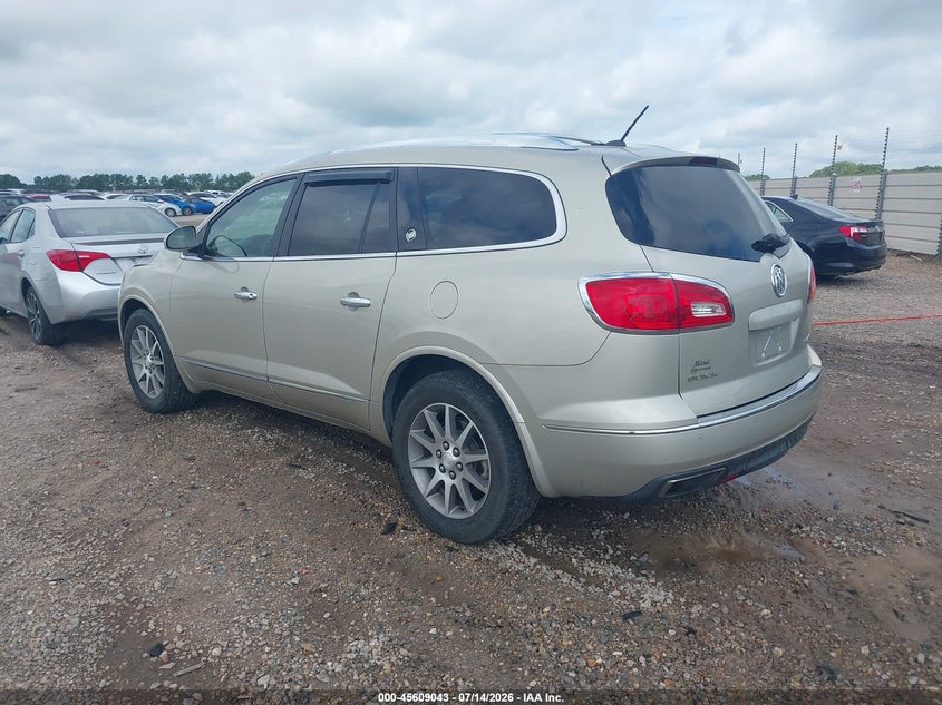 2014 Buick Enclave VIN 5GAKRBKDXEJ325431 IAAI salvage auction — SIDE, Clear (Alabama), sold $1,425 on 2026-09-08 (photo 3)
