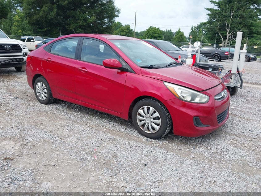 2016 Hyundai Accent VIN KMHCT4AE3GU029206 IAAI salvage auction — NORMAL WEAR, Clear (Alabama), sold $400 on 2026-07-29 (photo 1)
