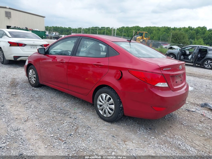 2016 Hyundai Accent VIN KMHCT4AE3GU029206 IAAI salvage auction — NORMAL WEAR, Clear (Alabama), sold $400 on 2026-07-29 (photo 3)