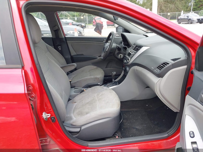 2016 Hyundai Accent VIN KMHCT4AE3GU029206 IAAI salvage auction — NORMAL WEAR, Clear (Alabama), sold $400 on 2026-07-29 (photo 5)