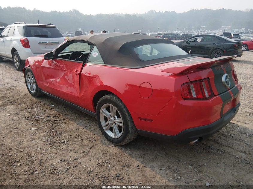 2010 Ford Mustang VIN 1ZVBP8EN5A5122281 IAAI salvage auction — SIDE, Clear (Wisconsin), sold $1,650 on 2026-07-27 (photo 3)
